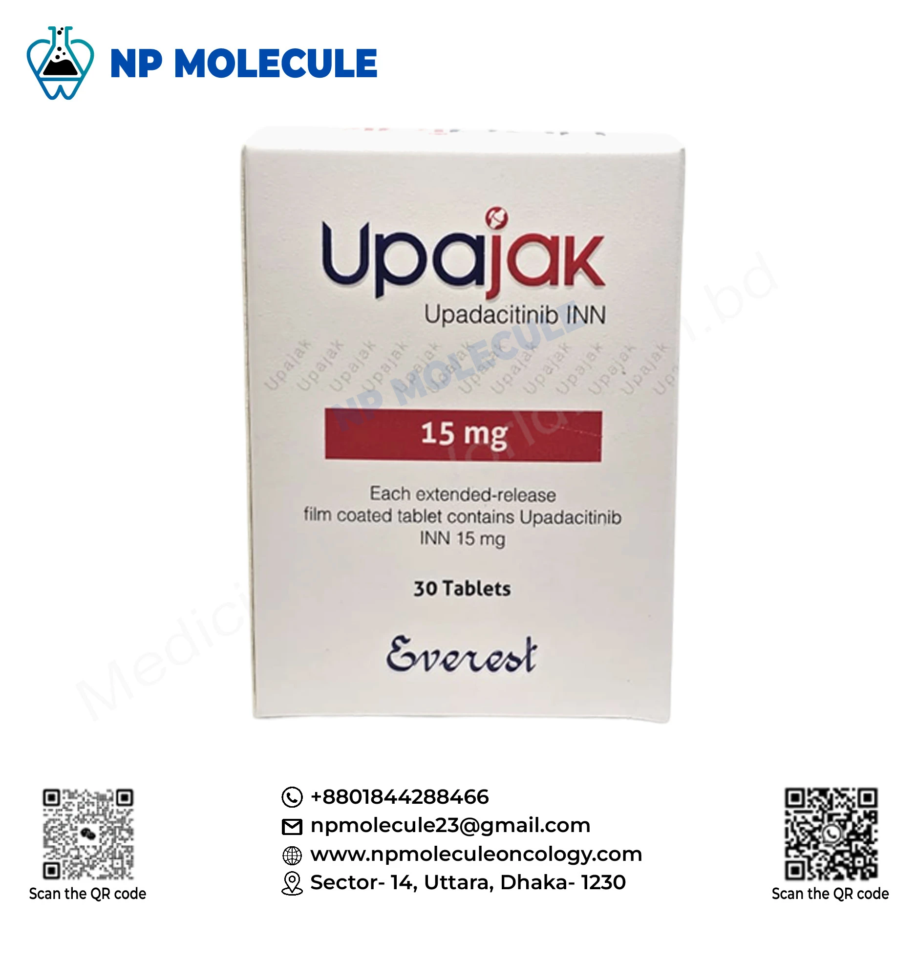 Upajak 15 mg