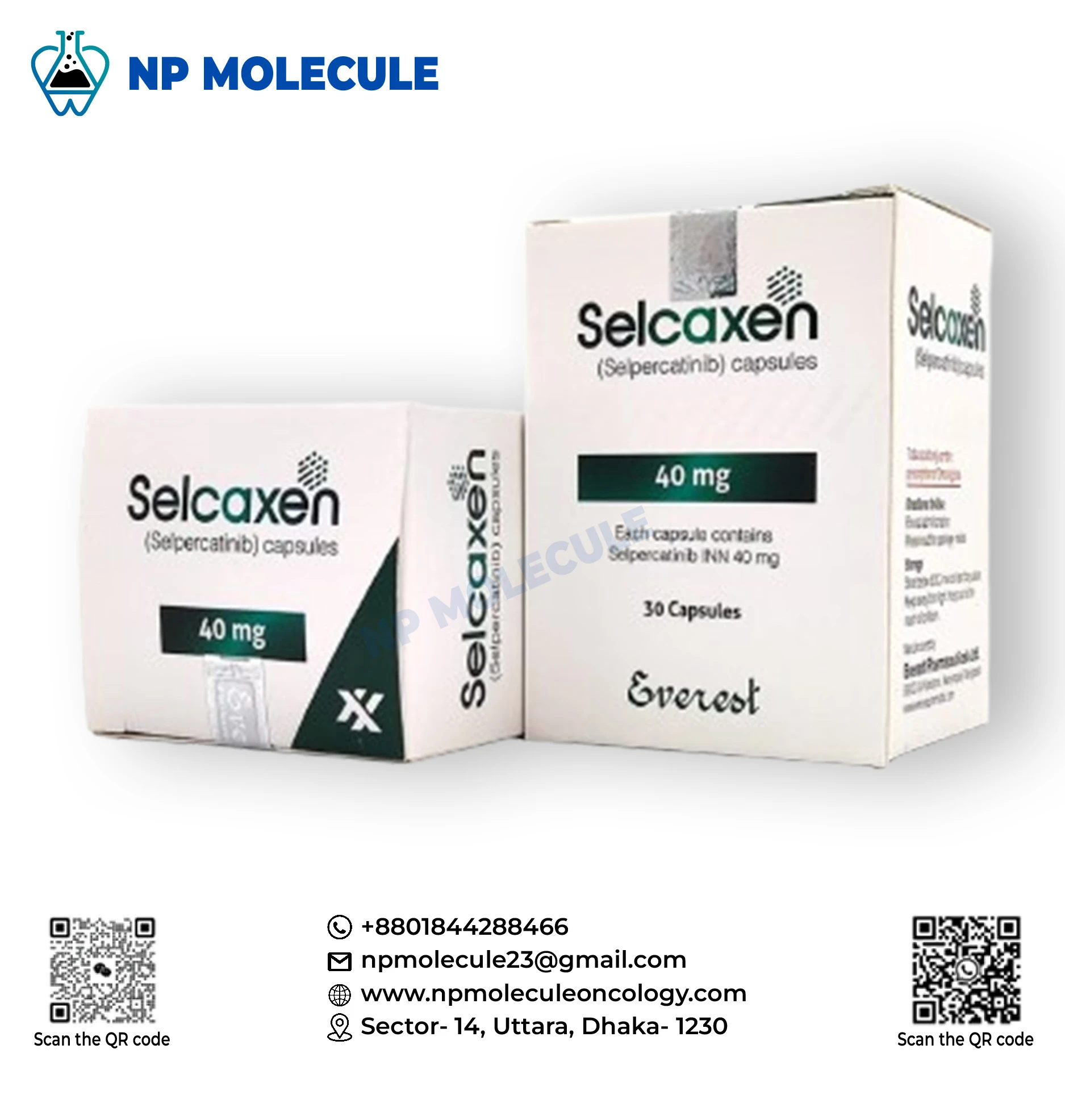 Selcaxen 40 mg (Selpercatinib)