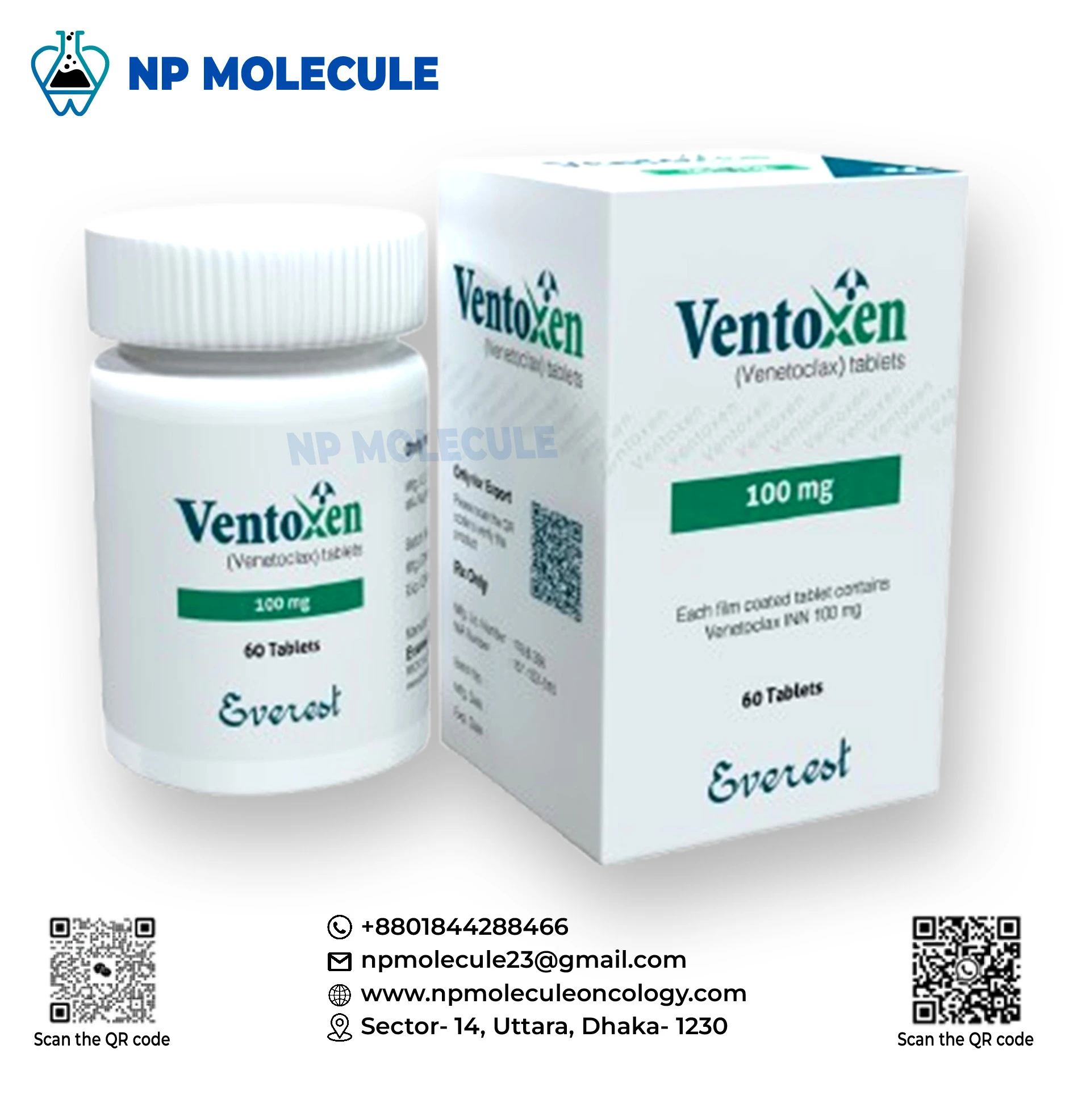 Ventoxen 100 mg Tablet