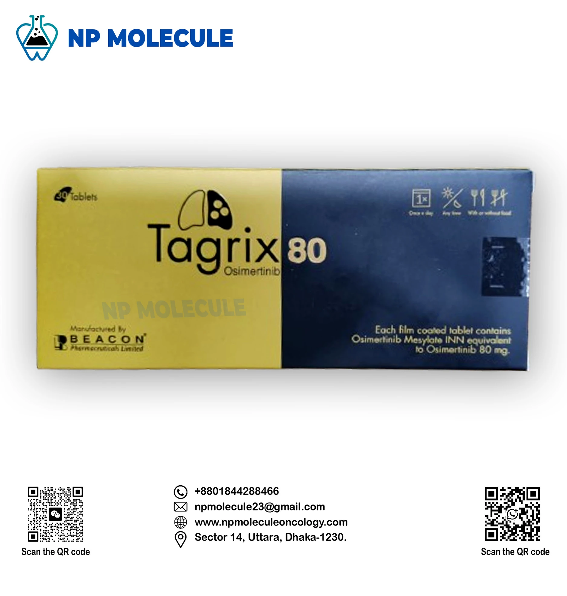 Tagrix 80mg (Osimertinib)
