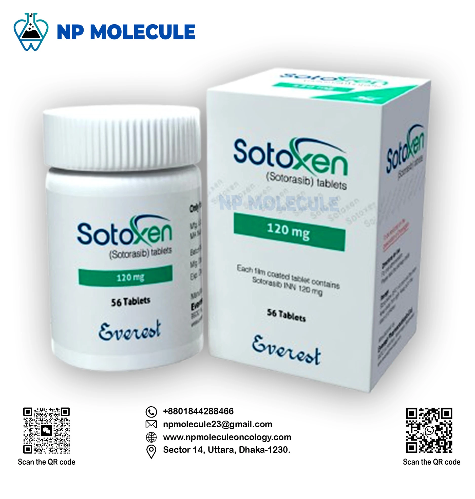 Sotoxen 120 mg Tablet (Sotorasib)