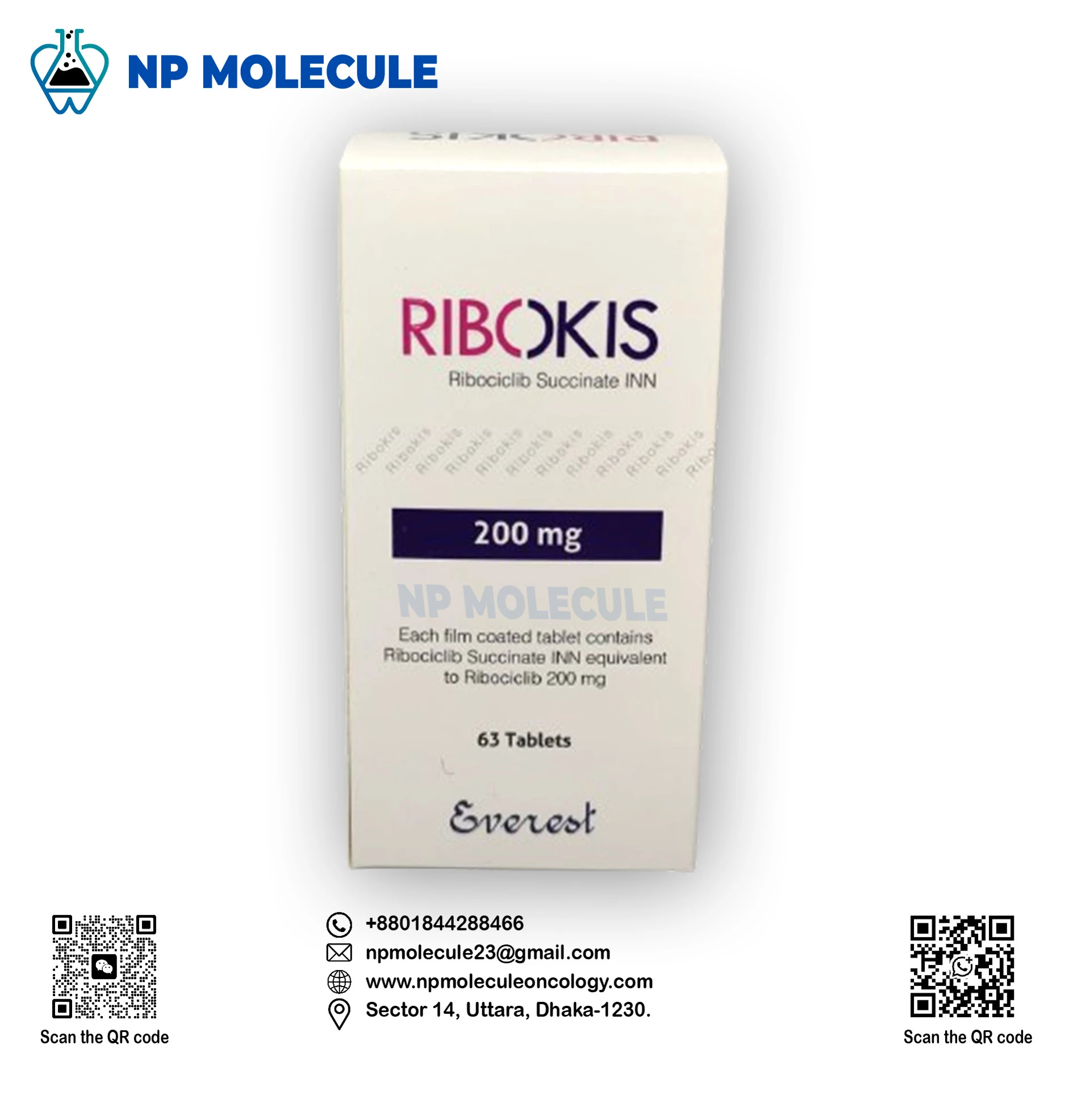 Ribokis 200 mg Tablet