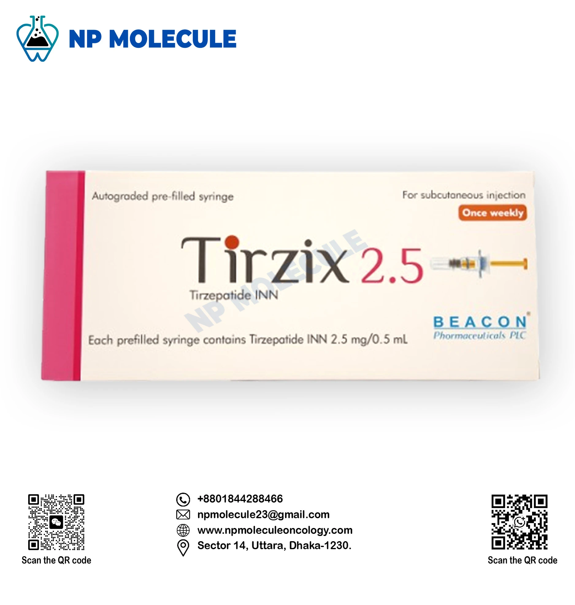 Tirzix 2.5 mg