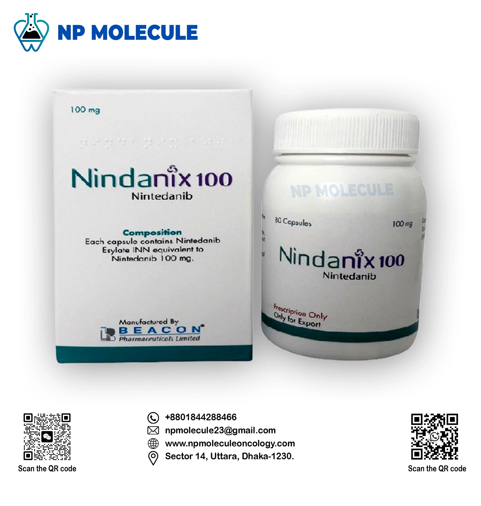 Nindanix 100 mg