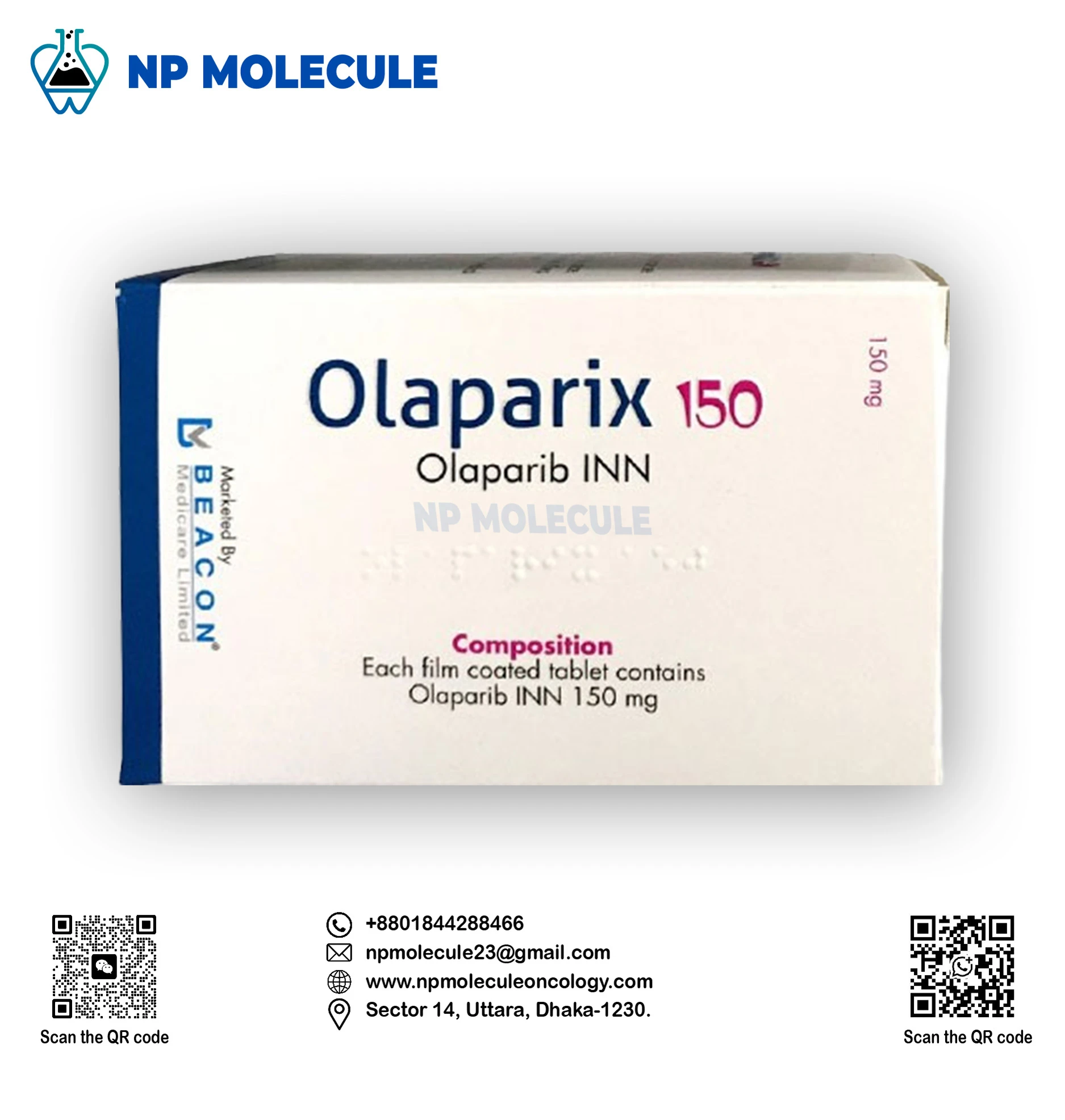 Olaparix 150 mg
