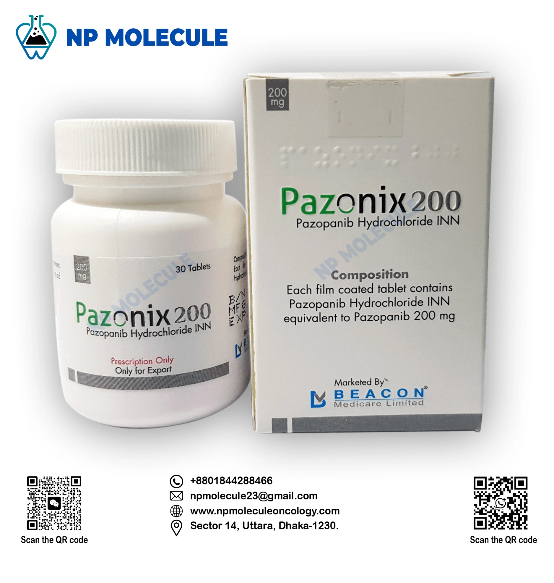 Pazonix 200 mg