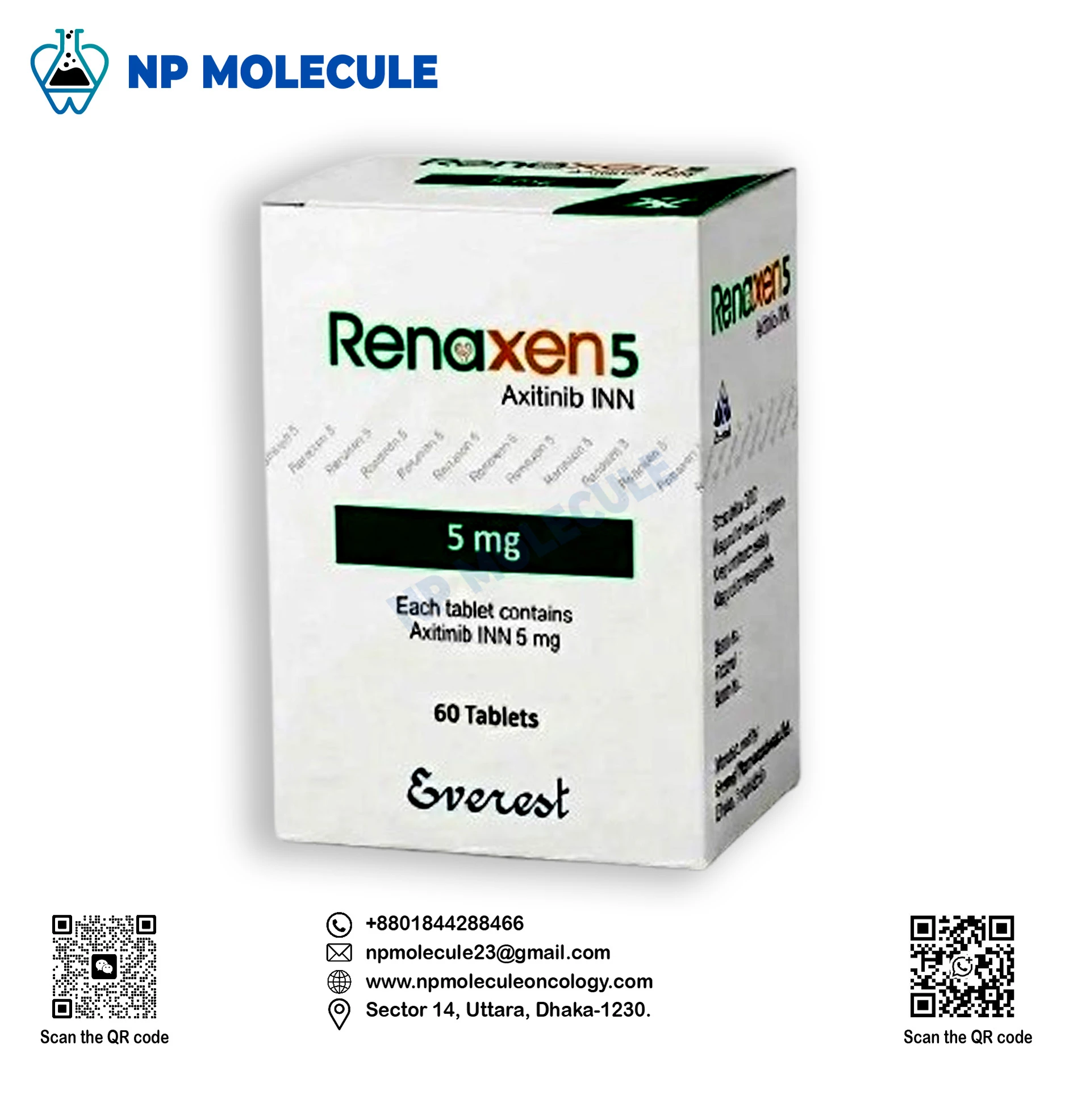 Renaxen 5 mg (Axitinib INN)